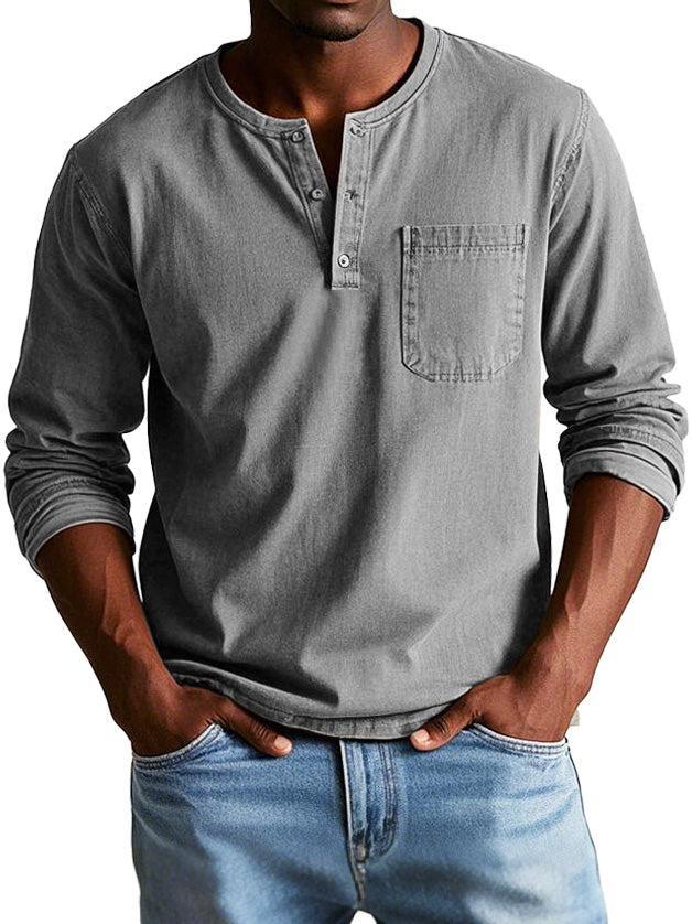 Andrew™ - Klassiek shirt met lange mouwen