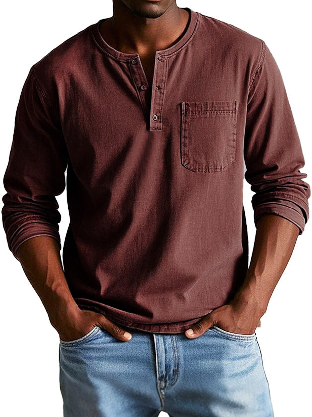 Andrew™ - Klassiek shirt met lange mouwen