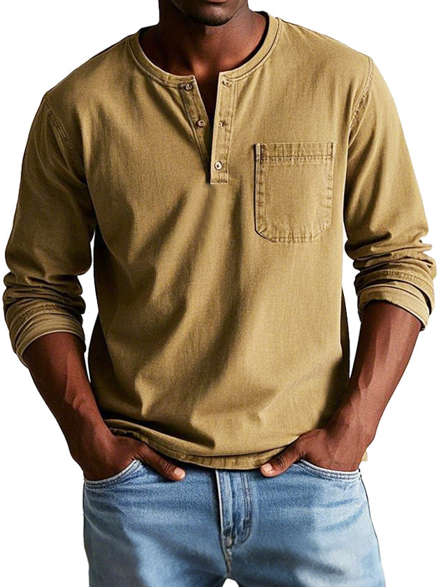 Andrew™ - Klassiek shirt met lange mouwen