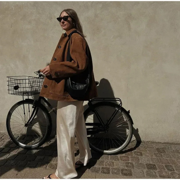 Jody™ - Suede Statement Coat