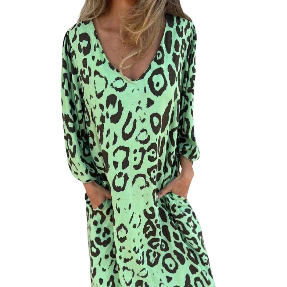 Carine™ - Boheemse casual jurk