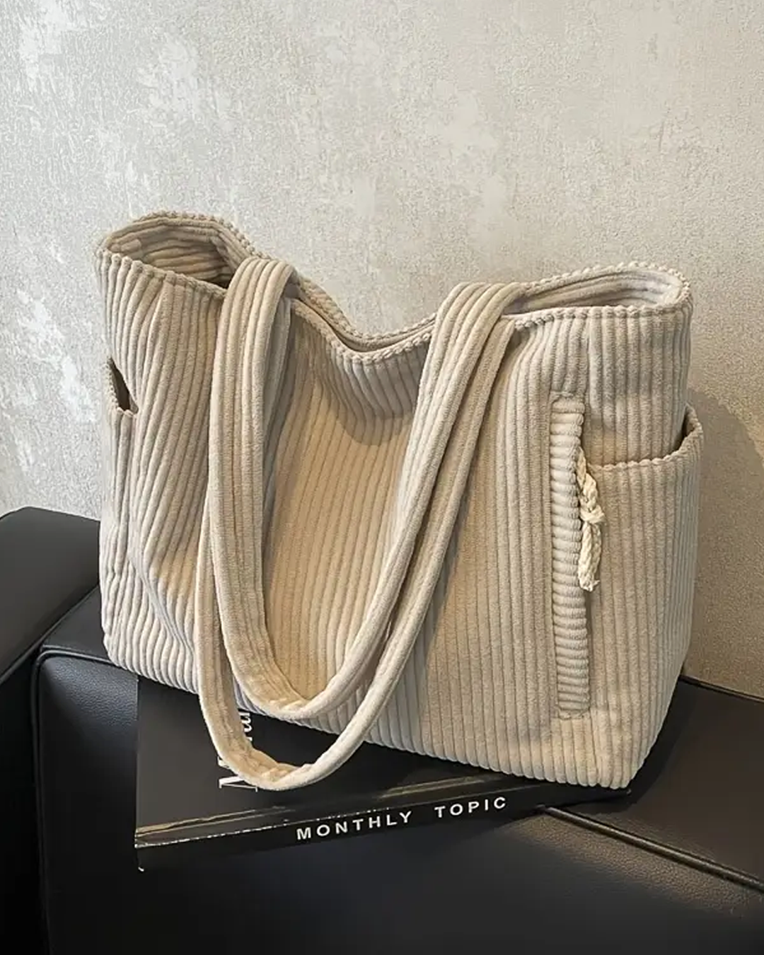 Tilda™ - Sac à main côtelé