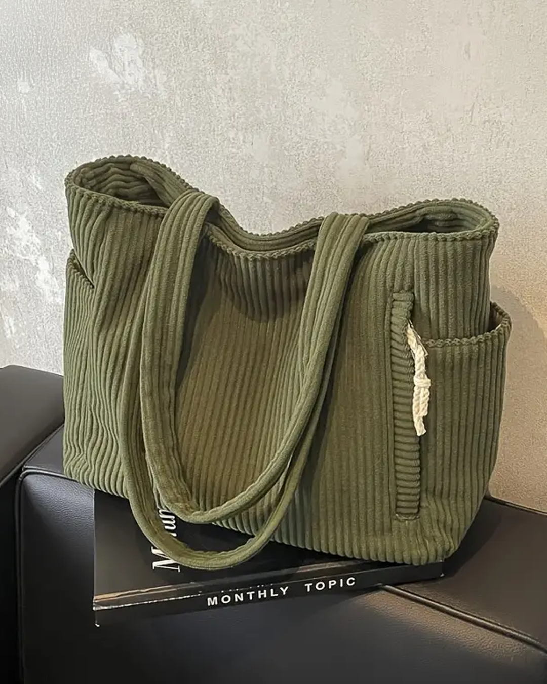 Tilda™ - Sac à main côtelé