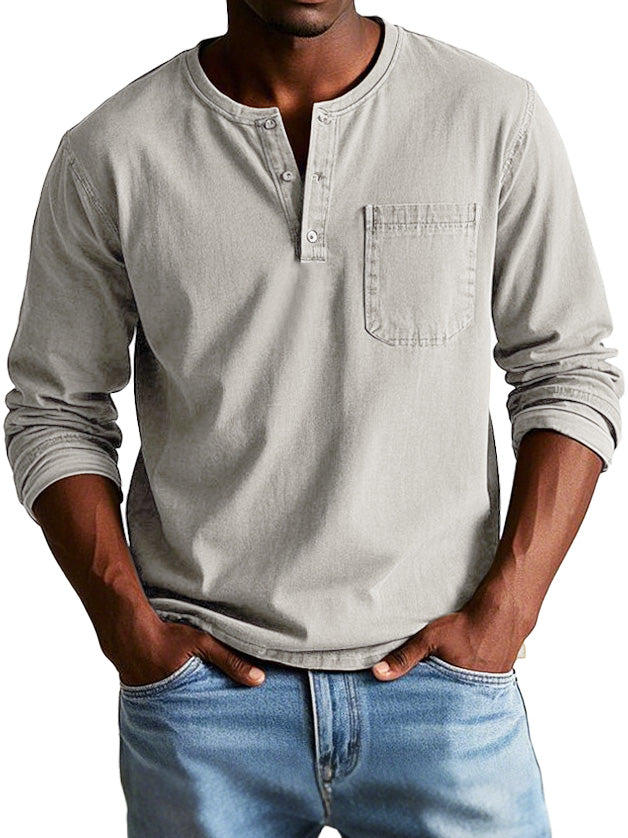 Andrew™ - Klassiek shirt met lange mouwen