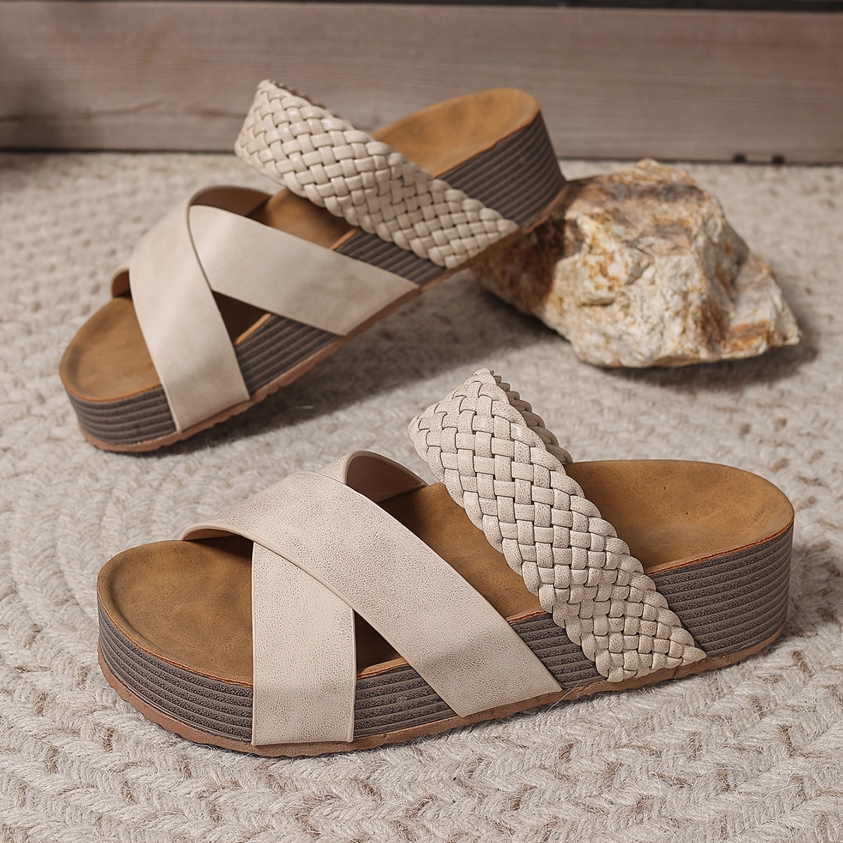 Martine™ - Leren Sandalen