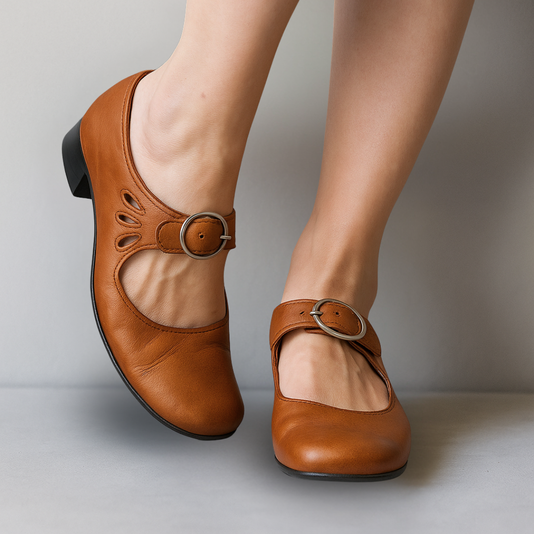 Els™ - Orthopedische leren sandalen met comfortabele sleezool