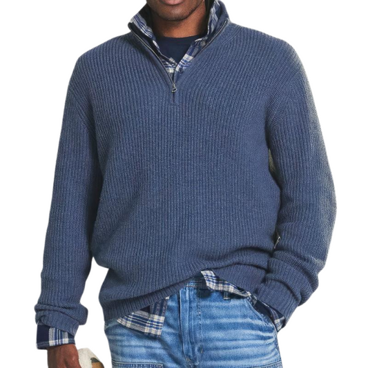 Seth™ - Pull en tricot pour homme avec fermeture éclair