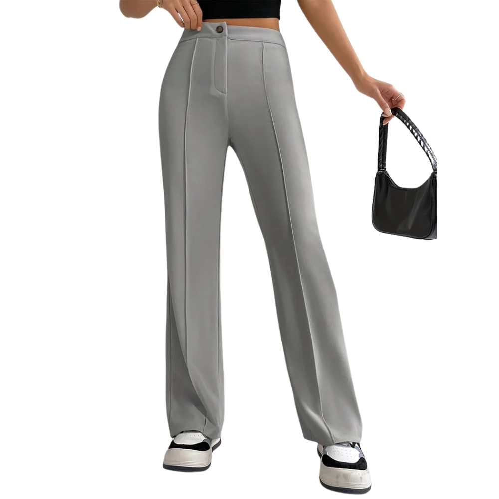 Noor™ - Pantalon taille haute tendance