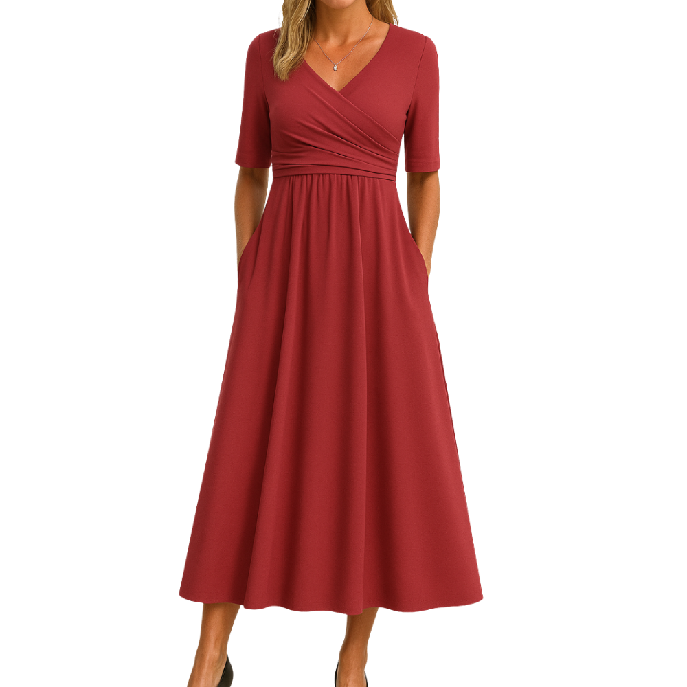 Monique™ - Robe à manches courtes