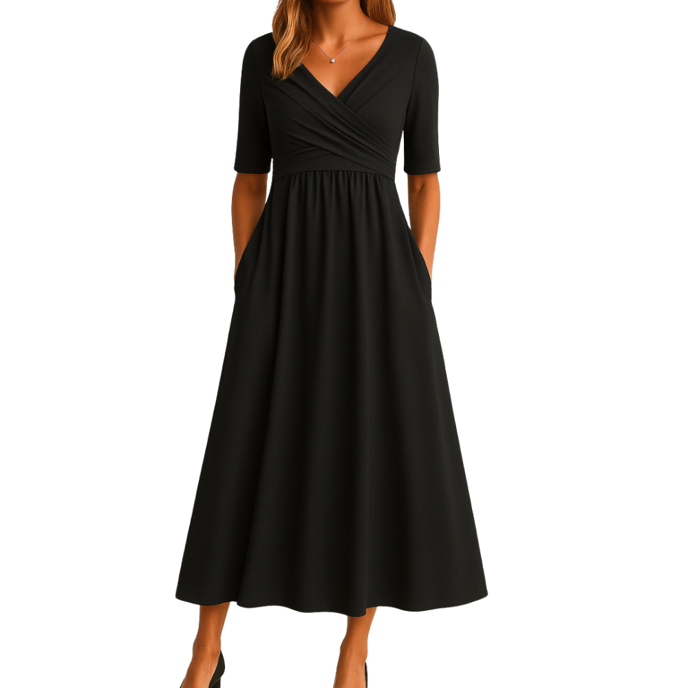 Monique™ - Robe à manches courtes