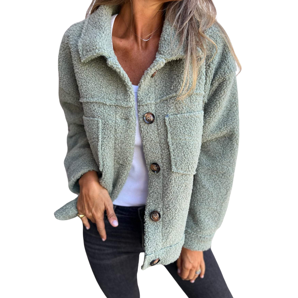 The Rey™ - Veste en tissu teddy pour le printemps