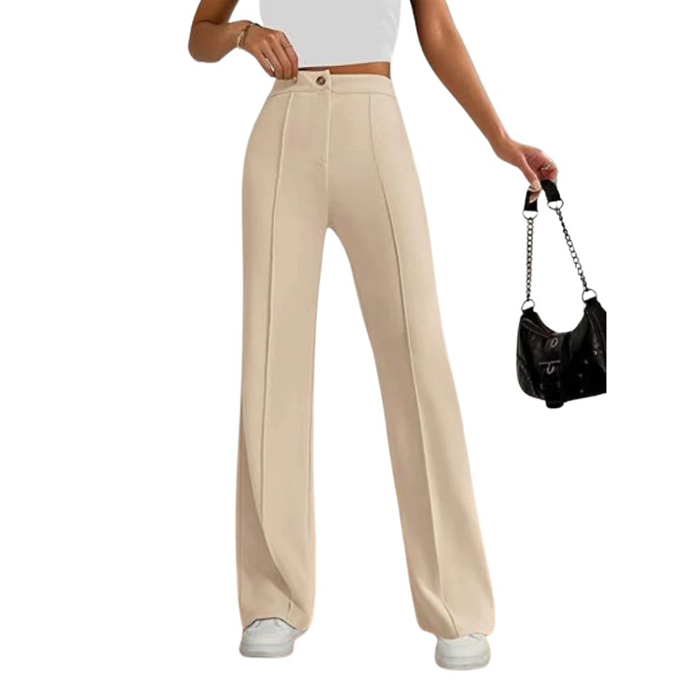 Noor™ - Pantalon taille haute tendance