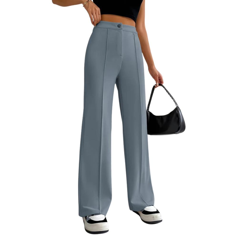 Noor™ - Pantalon taille haute tendance