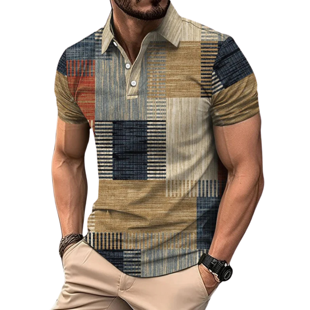 Lucas™ - Heren Polo T-shirt