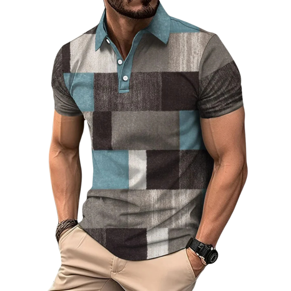 Lucas™ - Heren Polo T-shirt