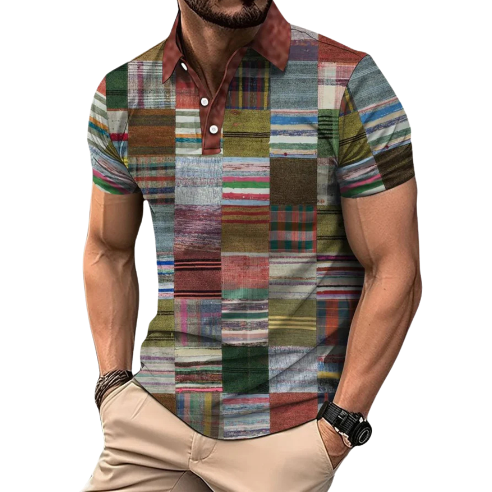 Lucas™ - Heren Polo T-shirt