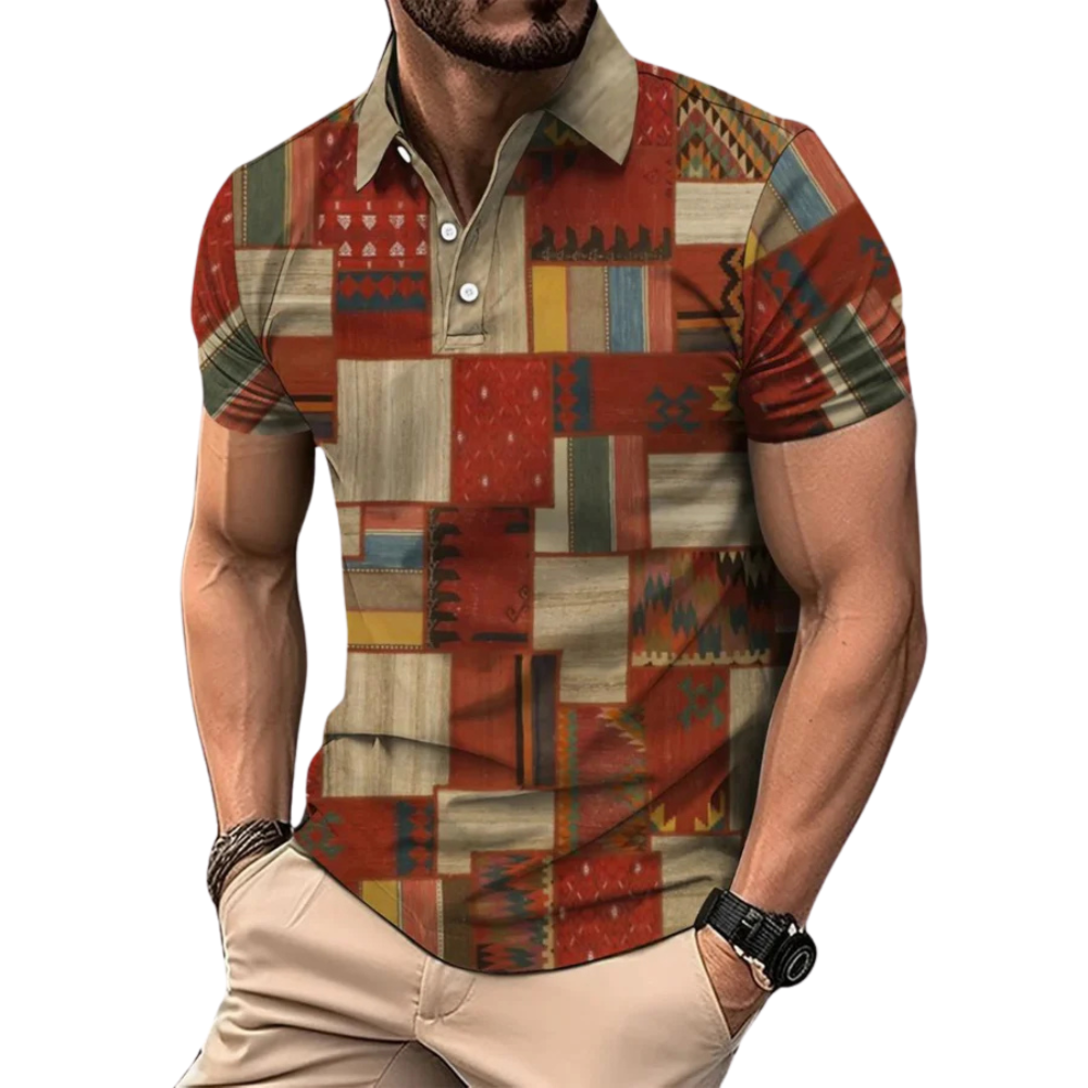 Lucas™ - Heren Polo T-shirt