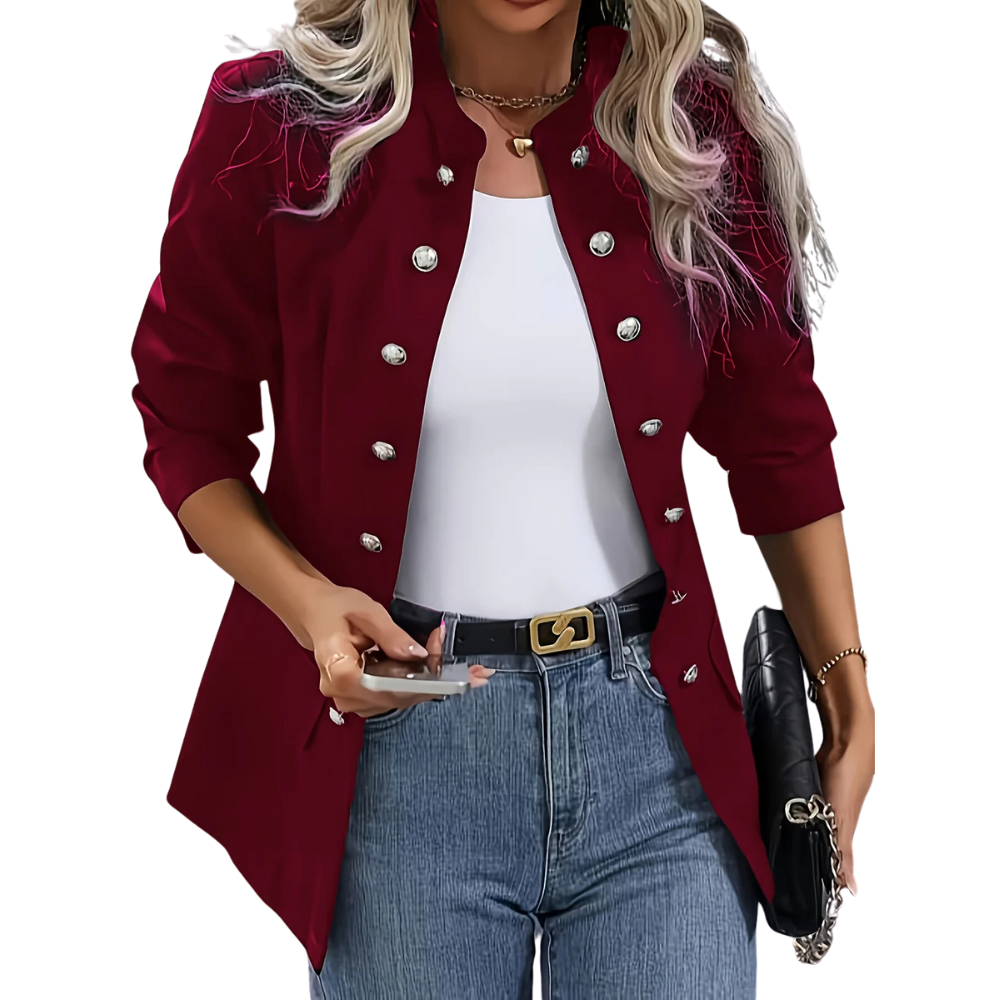 Mathilda™ - Blazer Élégant à Manches Longues