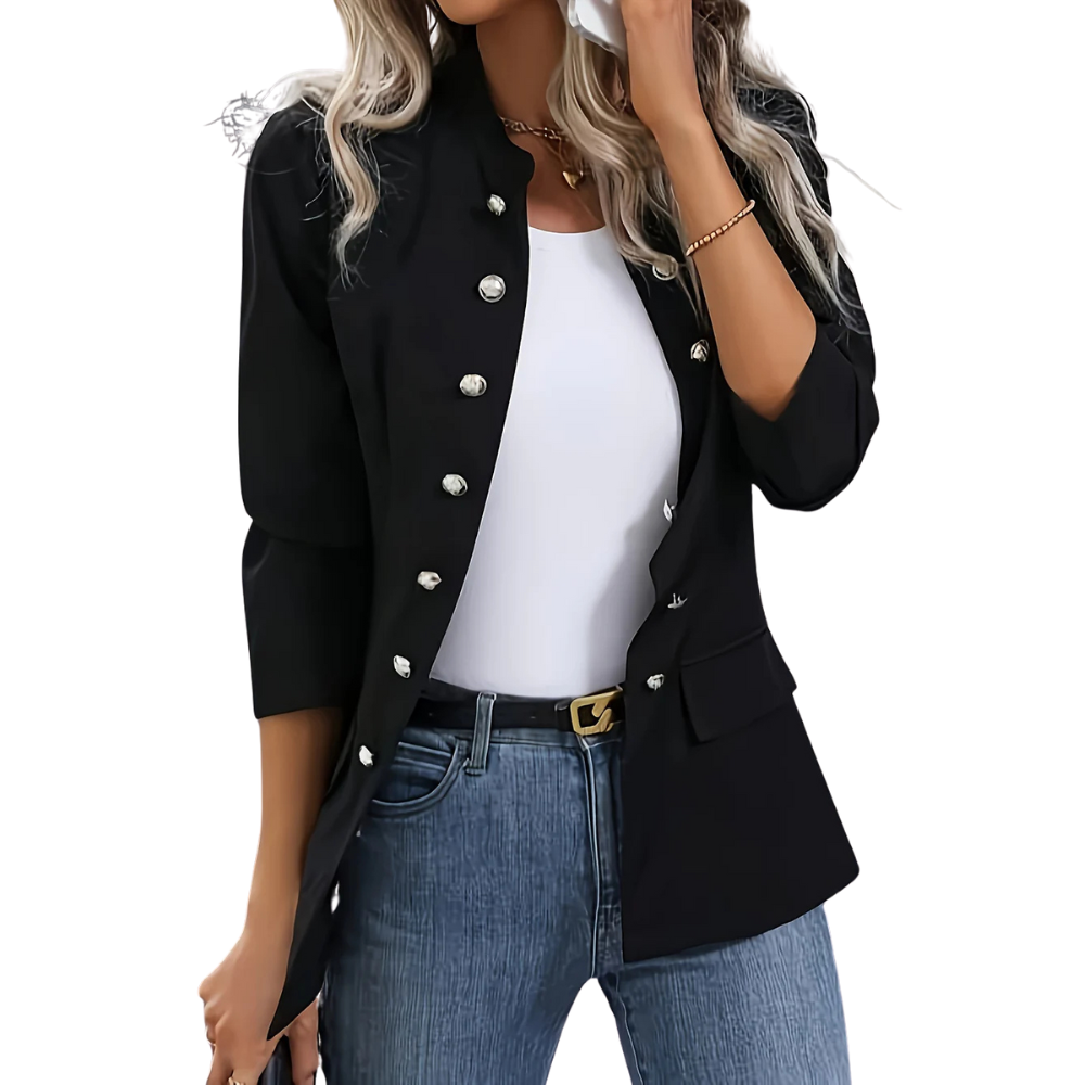 Mathilda™ - Blazer Élégant à Manches Longues