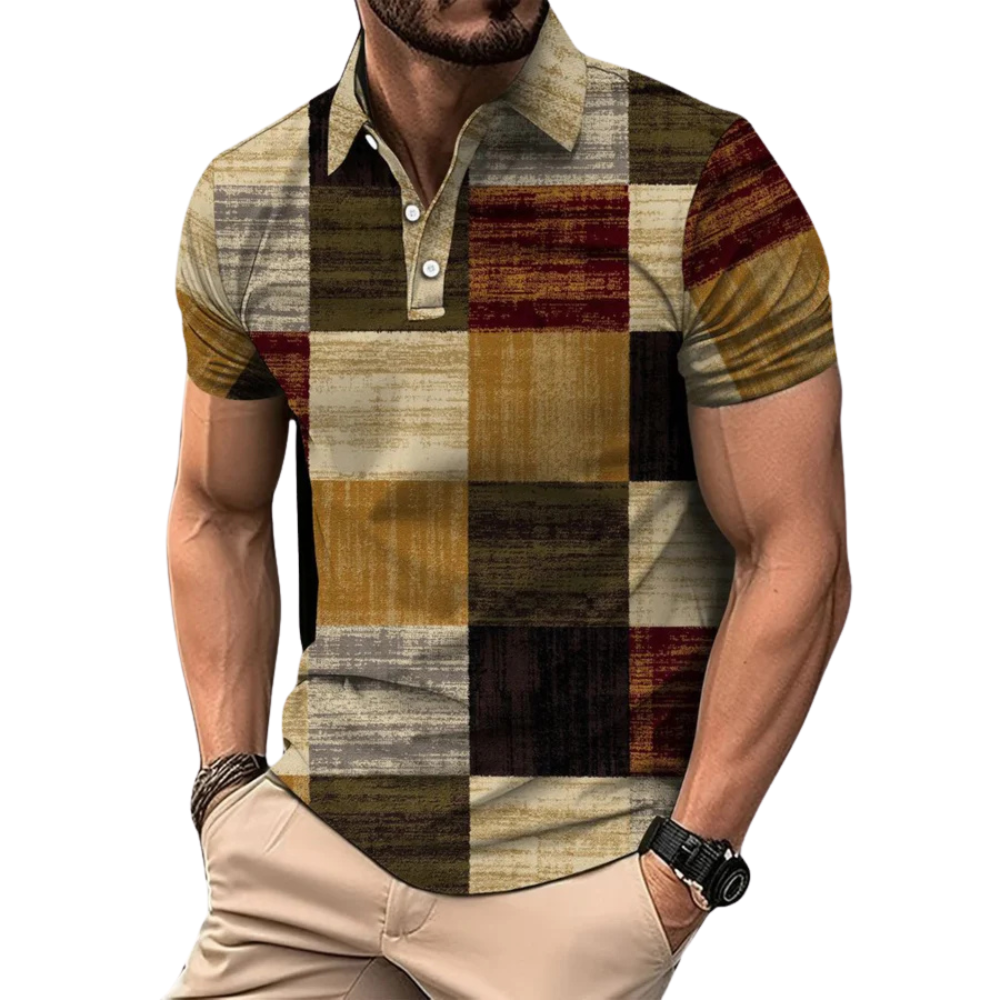 Lucas™ - Heren Polo T-shirt