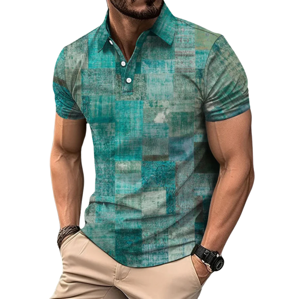 Lucas™ - Heren Polo T-shirt