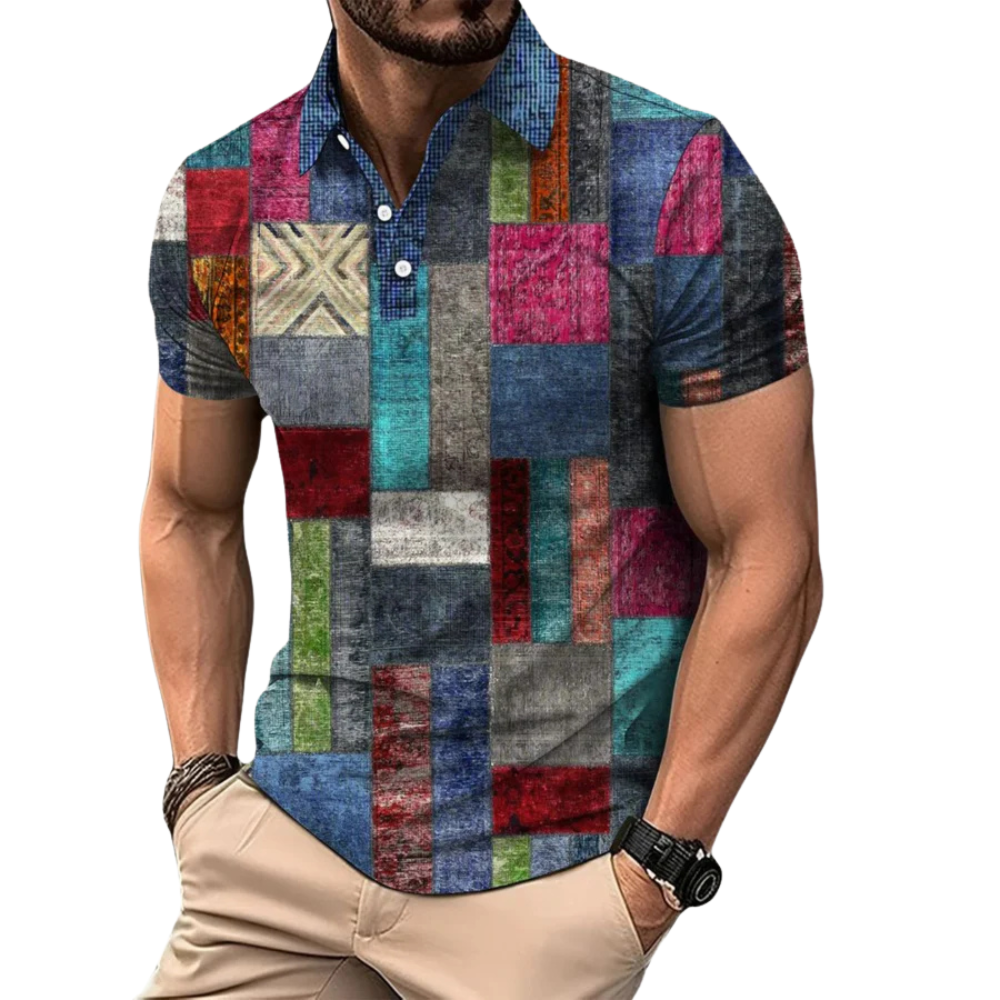 Lucas™ - Heren Polo T-shirt