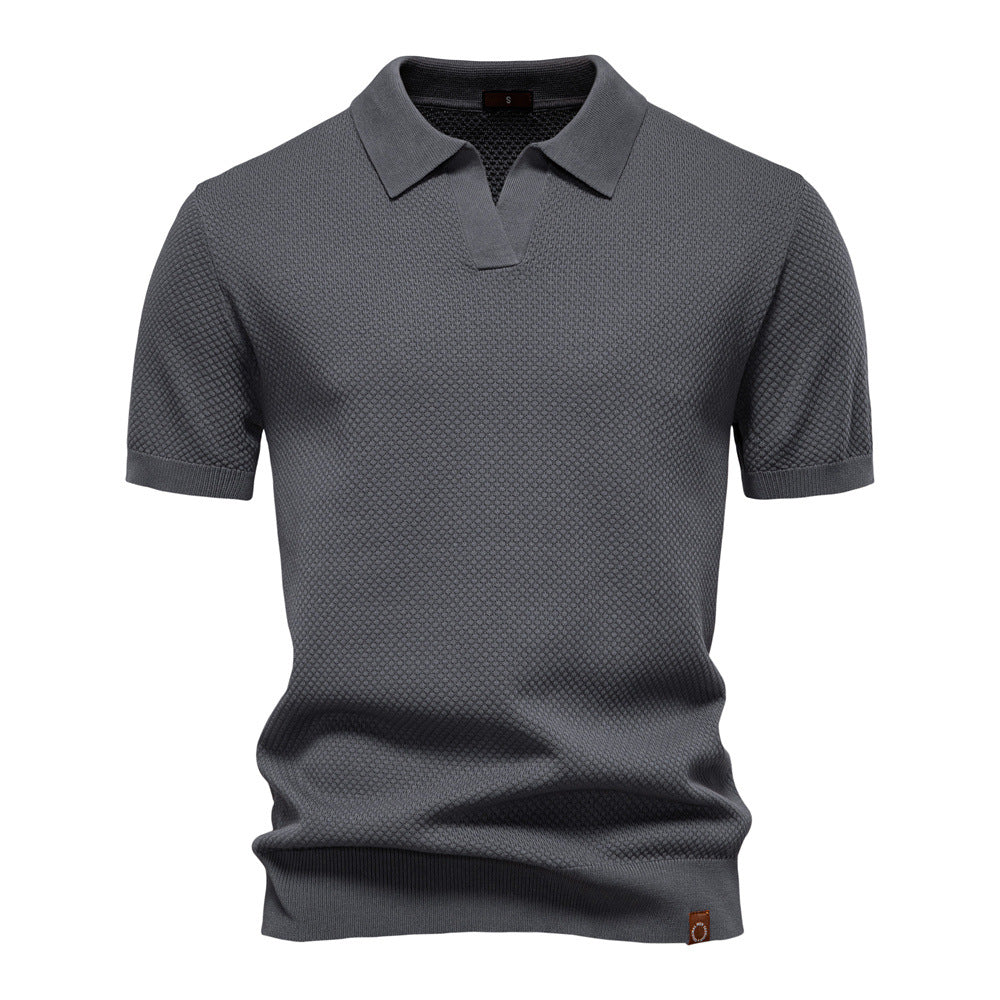 Mats™ - Polo met reliëf