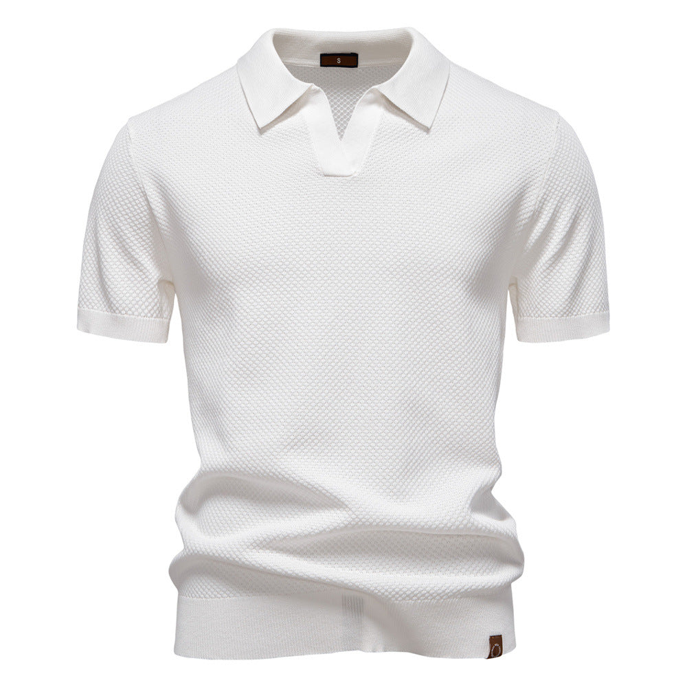 Mats™ - Polo met reliëf