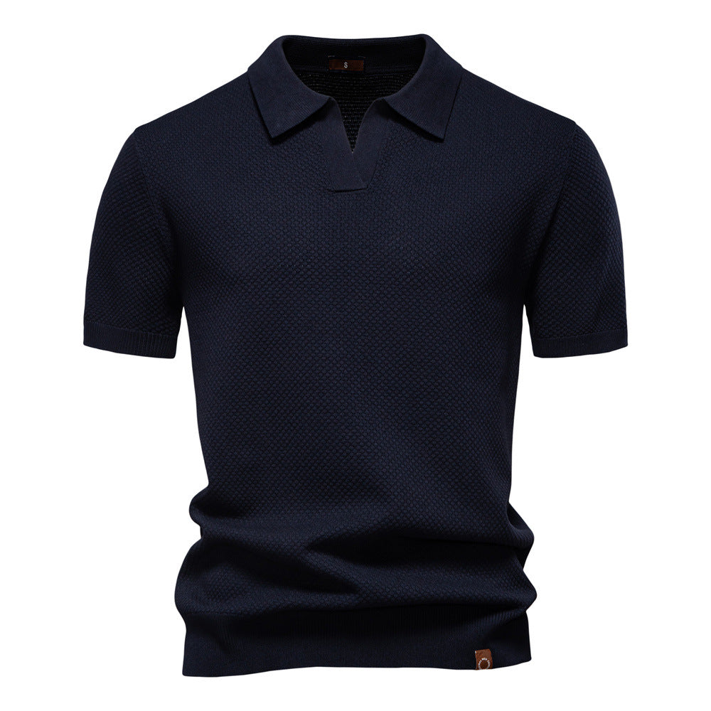 Mats™ - Polo met reliëf