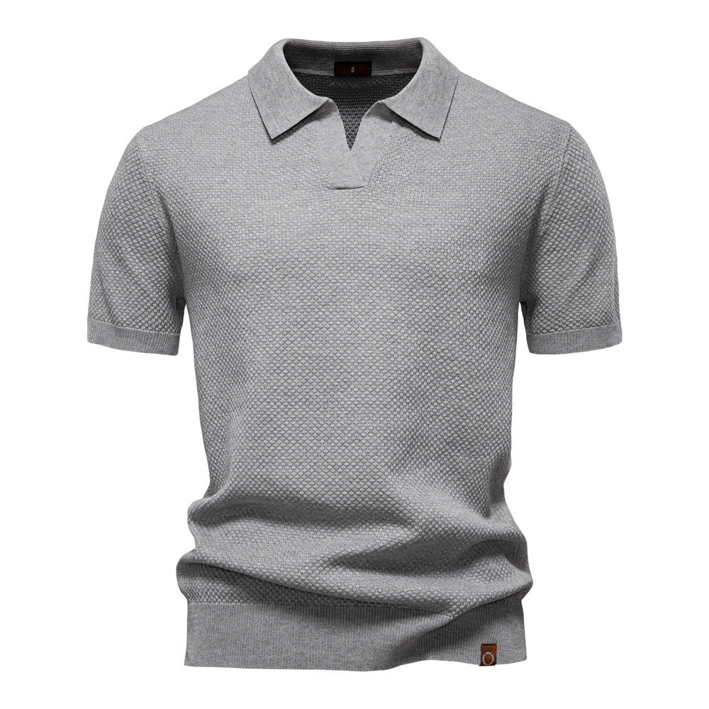 Mats™ - Polo met reliëf