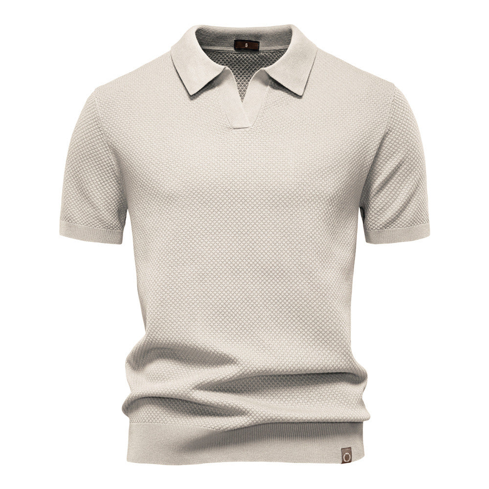 Mats™ - Polo met reliëf