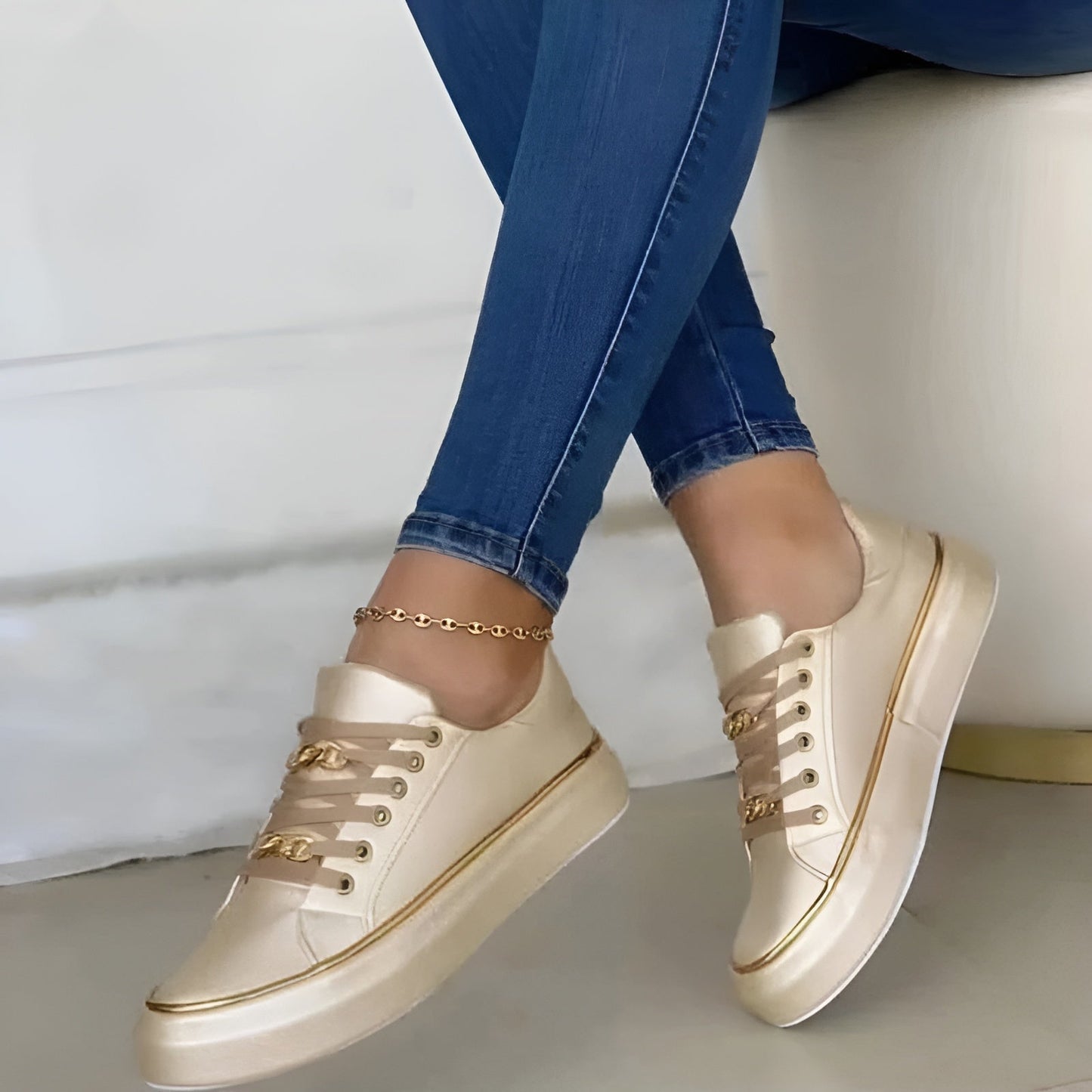 Aveline™ Orthopedische Ketting Accent Sneakers