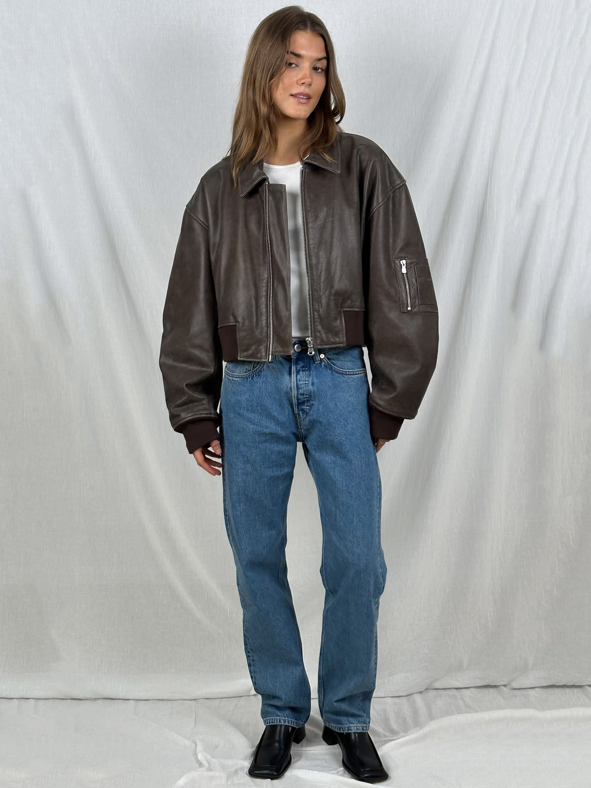 Lyana™ - Cropped Bomber