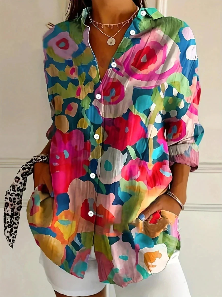 Flora™ - Blouse met speelse print