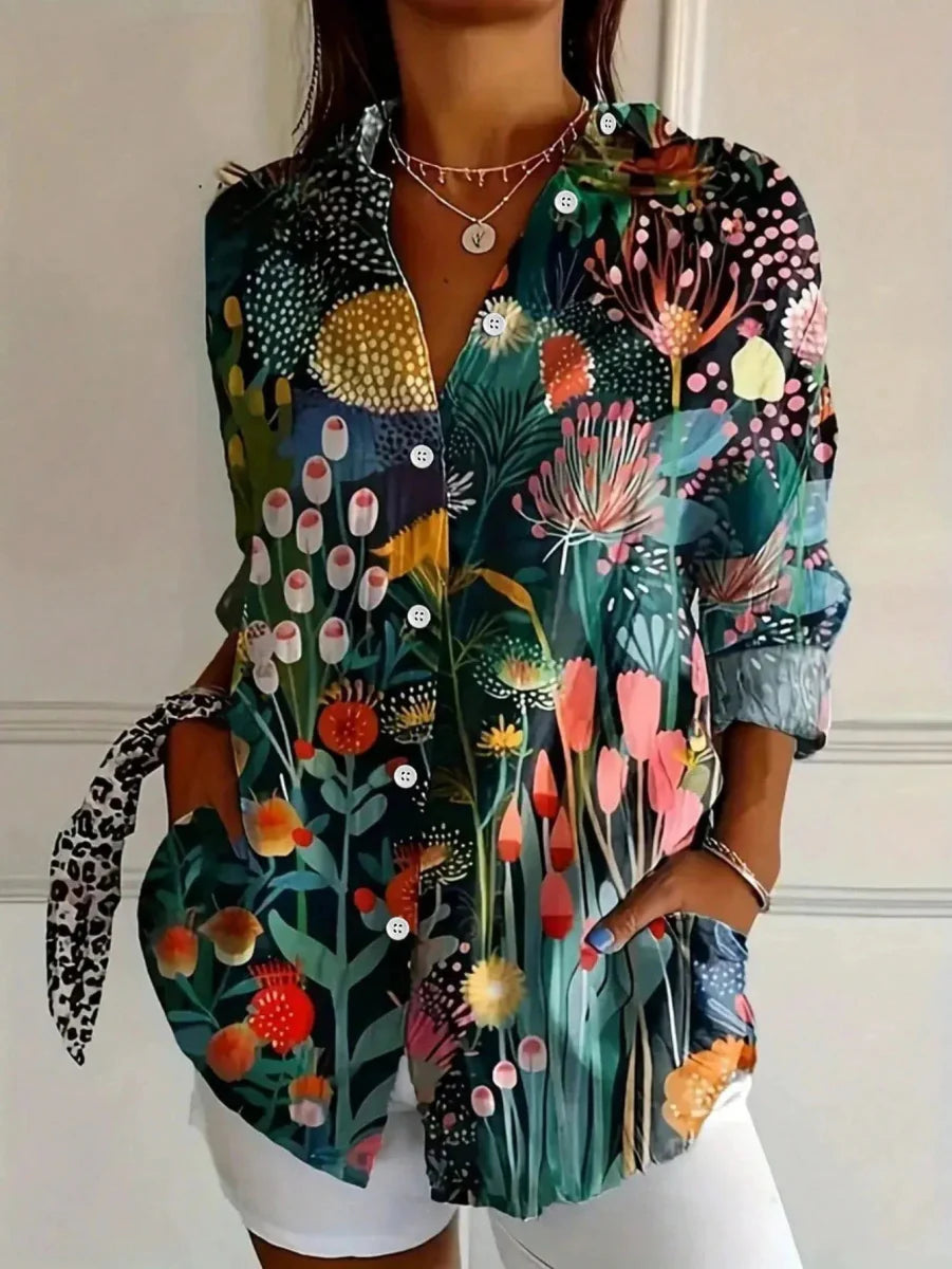 Flora™ - Blouse met speelse print