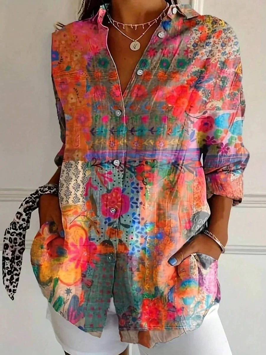 Flora™ - Blouse met speelse print