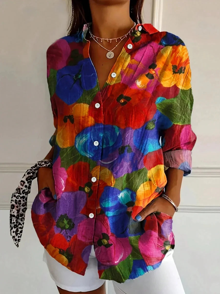 Flora™ - Blouse met speelse print