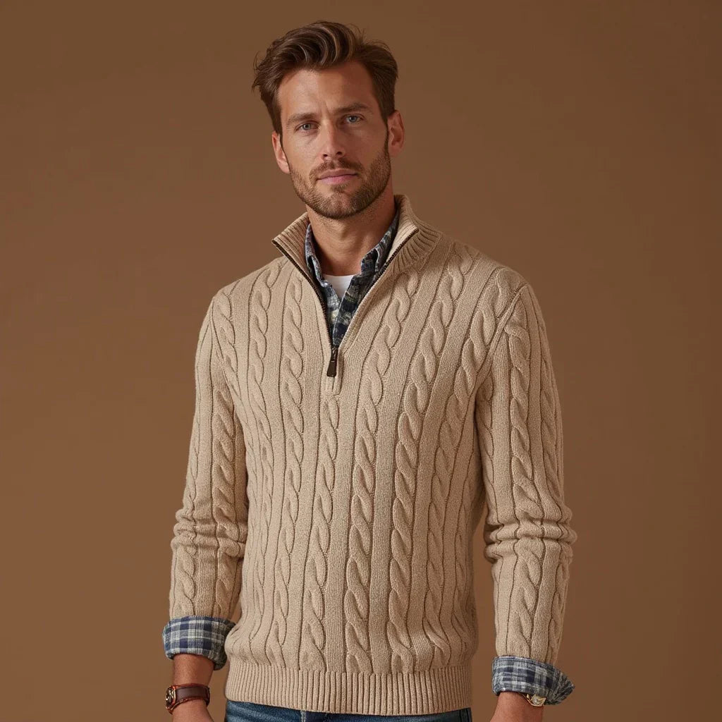Rupert™ - Zip-up sweater
