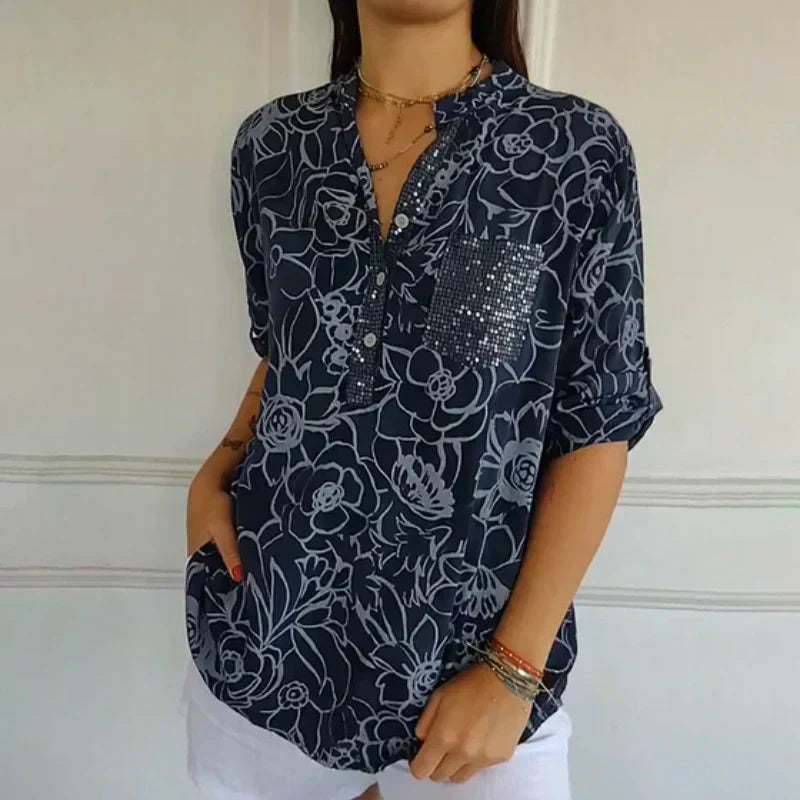 Isla™ – Bloemenprint Blouse