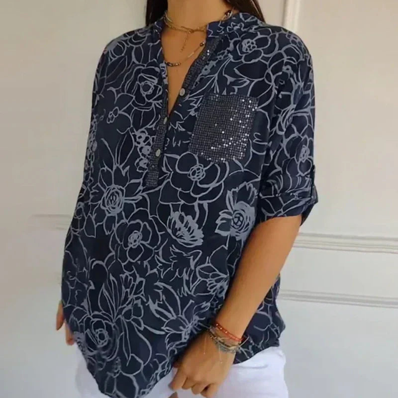 Isla™ – Bloemenprint Blouse