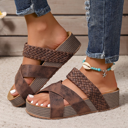 Martine™ - Leren Sandalen