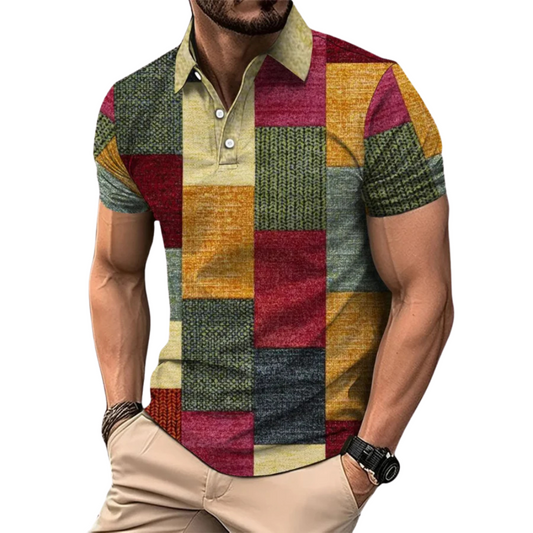 Lucas™ - Heren Polo T-shirt