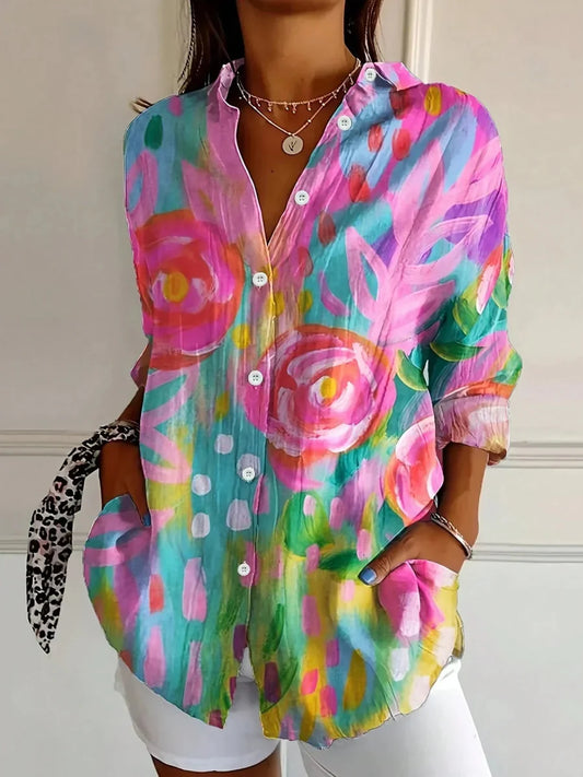 Flora™ - Blouse met speelse print