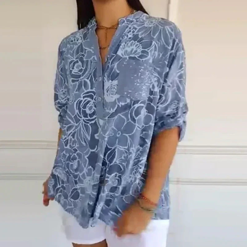 Isla™ – Bloemenprint Blouse