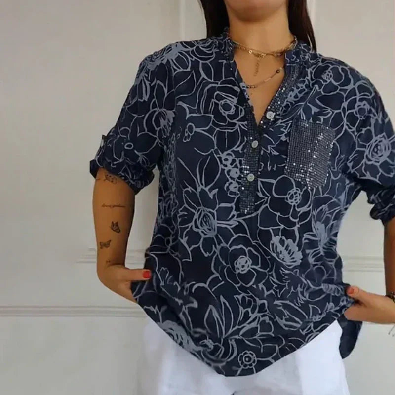Isla™ – Bloemenprint Blouse